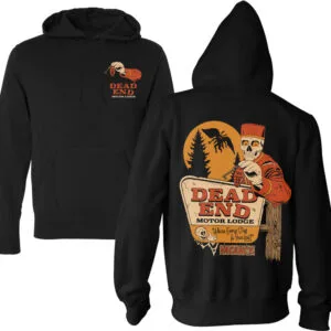 Dead End Motor Lodge Pullover Hoodie - dead end pullover hoodie | Terrifier Merch