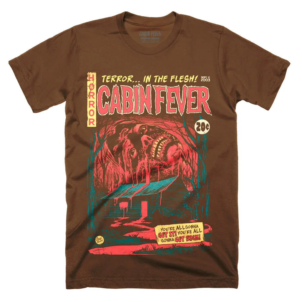 Cabin Fever Get Sick T-Shirt - cabin fever get sick | Terrifier Merch