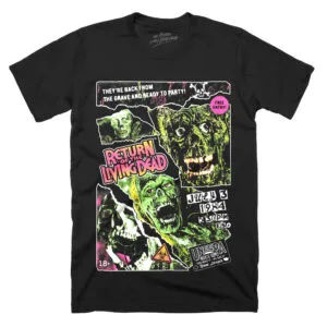 Return Of The Living Dead Grave Rave T-Shirt - grave rave horror shirt | Terrifier Merch