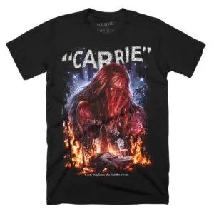 Carrie If Only They Knew T-Shirt - carrie horror graphic tee | Terrifier Merch