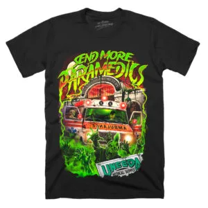 Return Of The Living Dead Send More Paramedics T-Shirt - send more paramedics shirt | Terrifier Merch