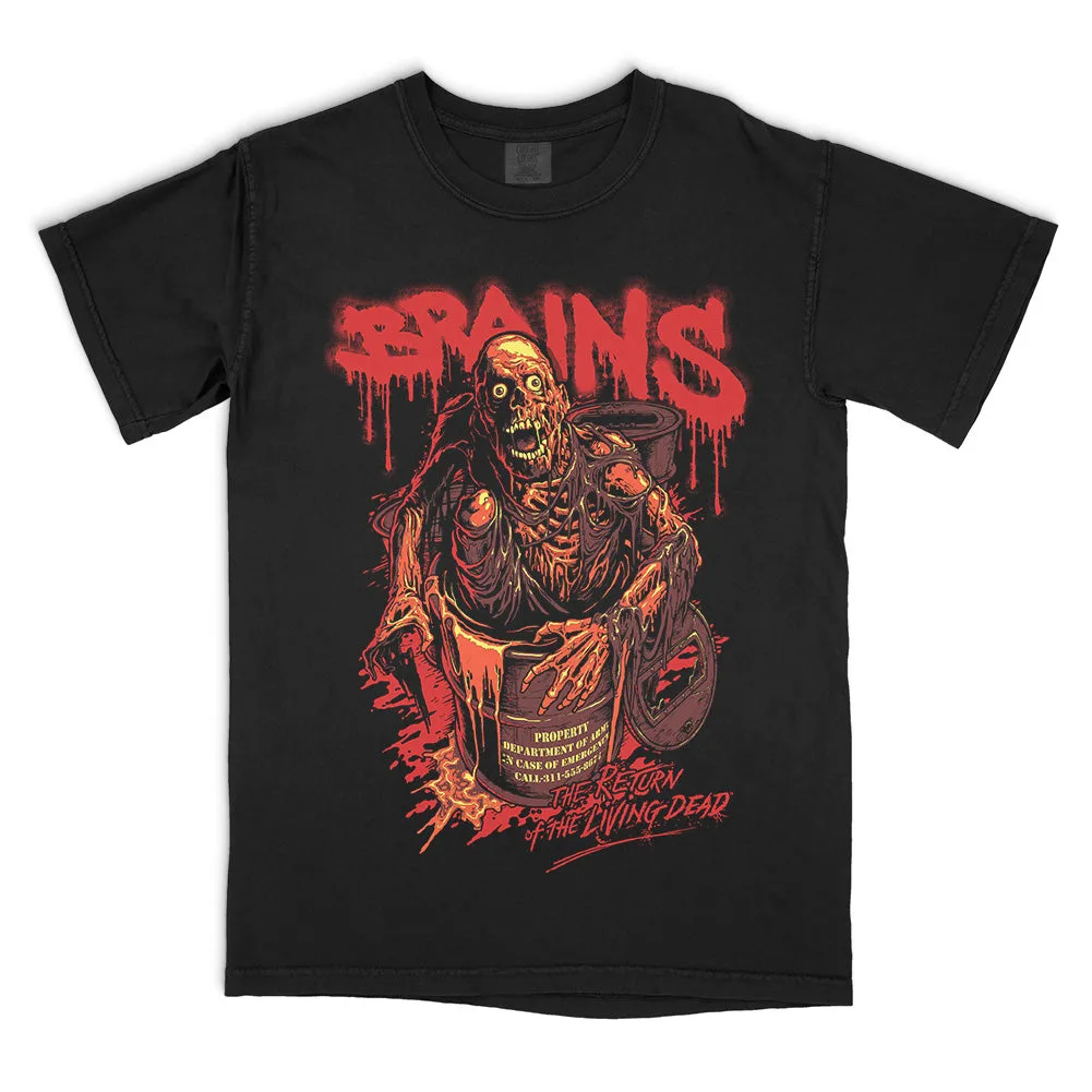 Return Of The Living Dead Tarman T-Shirt back print and graphic details | Terrifier Merch