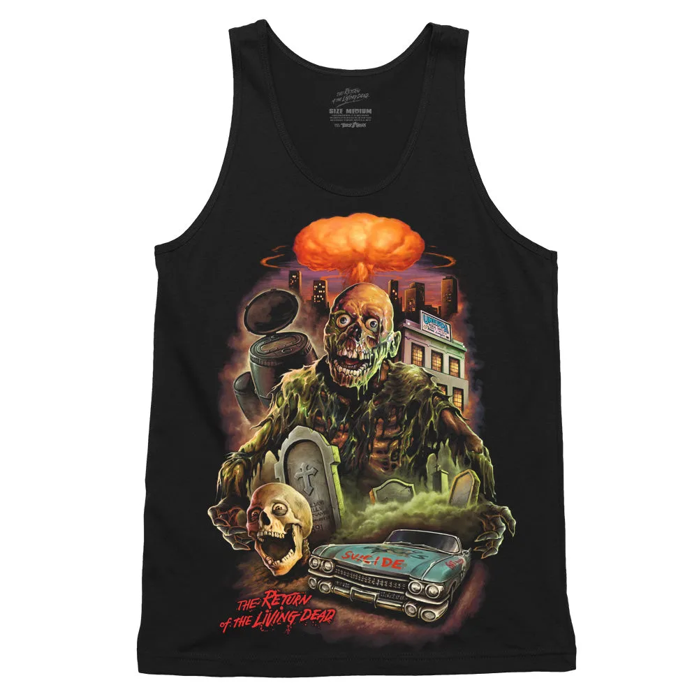Return Of The Living Total Incineration Tank Top - total incineration tank | Terrifier Merch